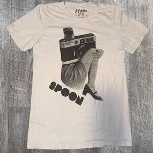 Spoon Graphic T-Shirt in White